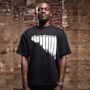 Abundance Inclusion Black Tee