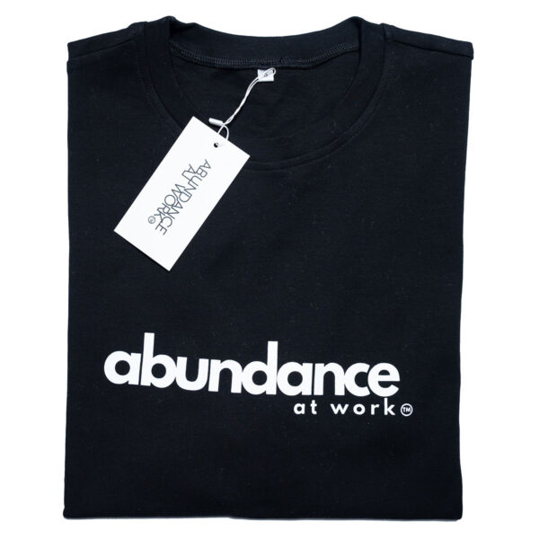 Abundance Black Tee - Image 6