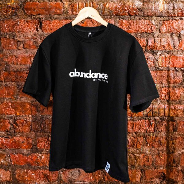 Abundance Black Tee - Image 2