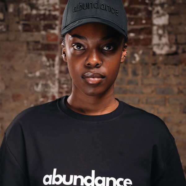 Abundance Black on Black Cap