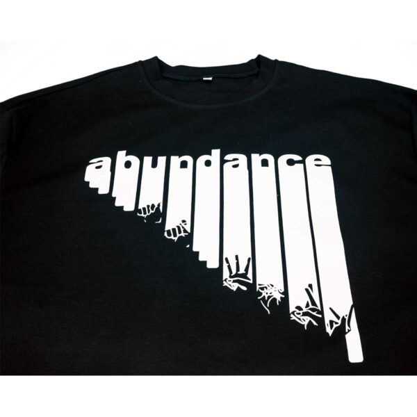 Abundance Inclusion Tee T-Shirt Black - Image 7