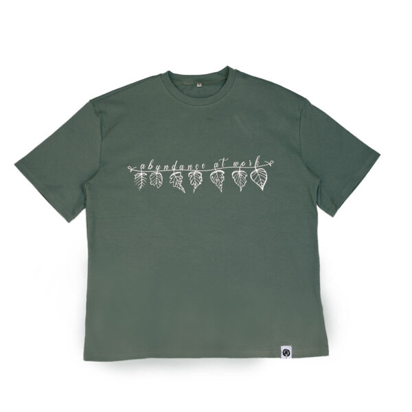 Abundance Tee Green Leavolution T-Shirt