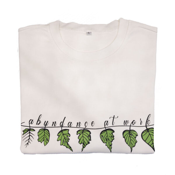 Abundance Off-White Leavolution Tee - Image 6